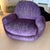 Purple Interlude Home Laurent Lounge Swivel Chair With Custom Kravet Fabric For Sale - Image 8 of 8