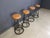 1970s Brutalist Chain Link Bar Stools, 1970s, Set of 4 For Sale - Image 5 of 11