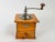 French Vintage Japy Frères Wooden Manual Coffee Grinder For Sale - Image 3 of 17