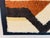 Vintage 1960s Hojer Eksport Wilton Style Geometric Rya Wool Rug Wall Art Framed For Sale In Boston - Image 6 of 9