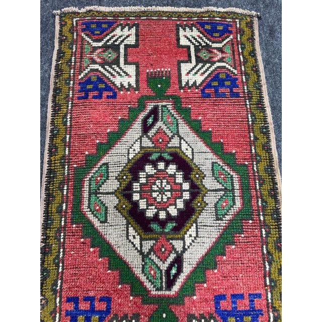 Turkish Yastik Rug 1'8" x 3'2" For Sale - Image 4 of 5