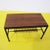 Coffee Table in Metal and Wood with Storage Grid For Sale - Image 4 of 6