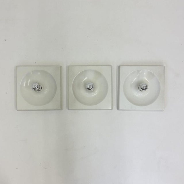 Quadro Wall Lamps from Schönbuch, 1970s, Set of 3 For Sale - Image 15 of 18