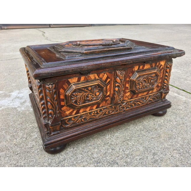 Early 18th Century Northern Italian Baroque Chest For Sale - Image 11 of 12