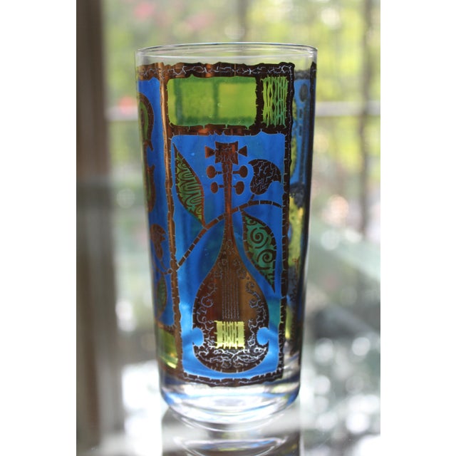 1950s Georges Briard Vintage Highball Glasses - Set of 8 For Sale - Image 5 of 9