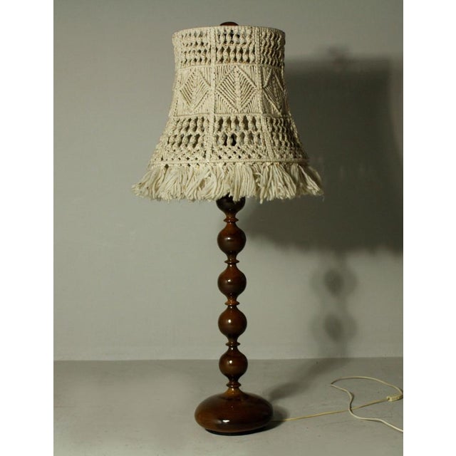 Mid-Century Modern Bubble Ceramic Floor Lamp, Germany, 1960s For Sale - Image 3 of 14