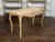 French Rococo 18th Century Beech Wood Marble Top Console Table with Carved Apron For Sale - Image 9 of 11