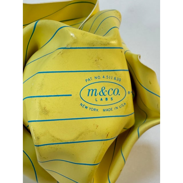 Yellow Vintage 1984 Tibor Kalman M&Co "Legal-Size" Crumpled Paper Paperweight For Sale - Image 8 of 10