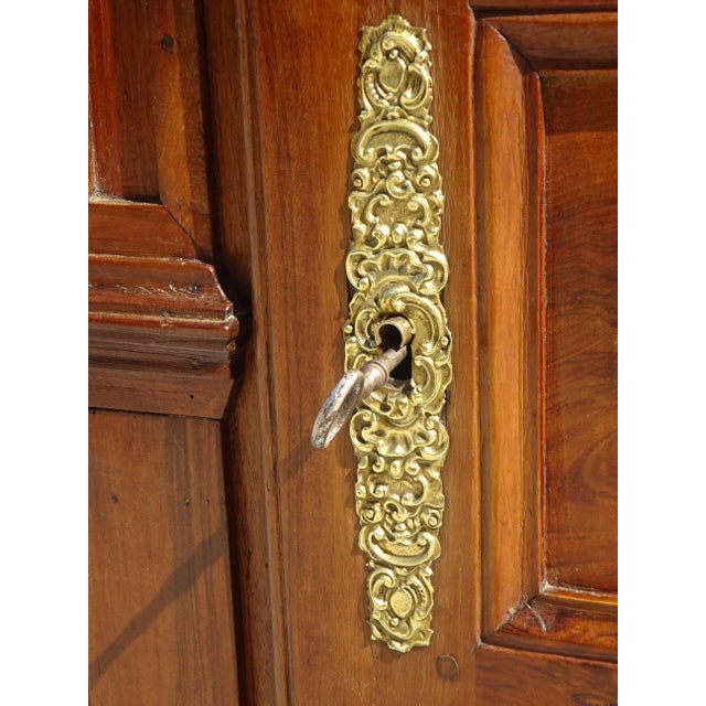 Louis Philippe Wardrobe in Light Walnut For Sale - Image 17 of 18