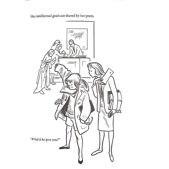 CLEVELAND, Anne with ANDERSON, Jean E.P. Dutton & Co., Inc. 1960 First Edition 8 1/4" x 6 1/4" A collection of cartoons...