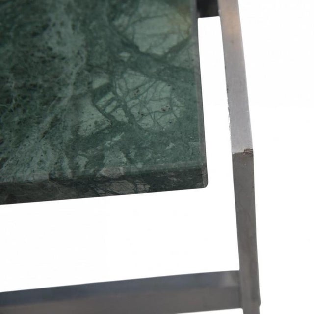 Stone Side Table in Green Marble from Fabricius and Kastholm, 1960s For Sale - Image 7 of 16