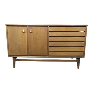 Vintage Credenza Cabinet by Stanley For Sale