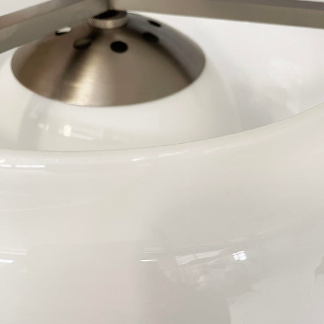 Mid-Century Modern Italian Pentaclinio Chandelier attributed to Magistretti Artemide, 1970s For Sale - Image 12 of 18