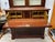 Wood Bookcase with Mahogany Secretaire, 1940s For Sale - Image 7 of 13