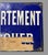 French Antique French Porcelain Apartment for Rent Advertising Sign For Sale - Image 3 of 5
