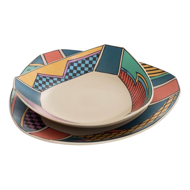 Vintage Tableware by Dorothy Hefner for Rosenthal Studio Line, 1980s, Set of 6 For Sale