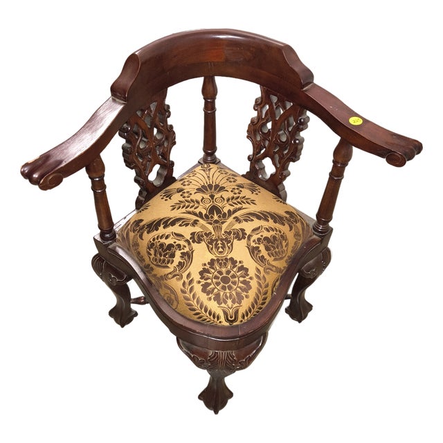 Late 19th Century Corner Chair For Sale