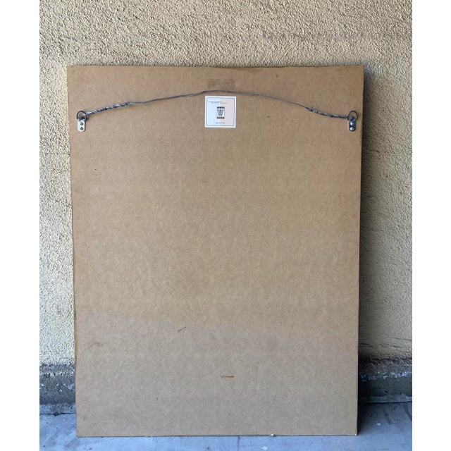 1990s Vintage Ballard Designs Neoclassical Picture on Wood, Framed For Sale - Image 11 of 12