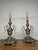Beautiful pair of vintage french brass table lamps. Sleek, timeless design with a warm brass finish, complete with dimmer...
