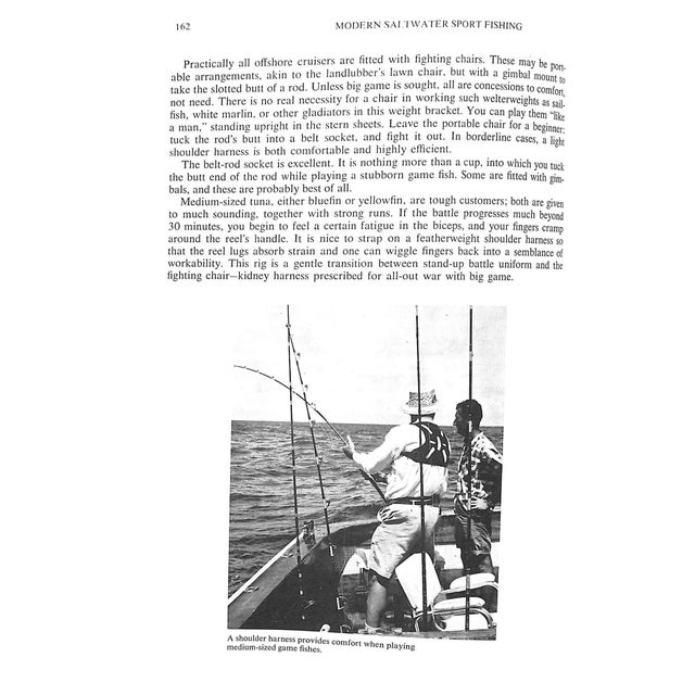 Nautical "Modern Saltwater Sport Fishing" 1972 Woolner, Frank Woolner For Sale - Image 3 of 7