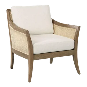Woodbridge Furniture Kiawah Lounge Chair in Vintage Finish