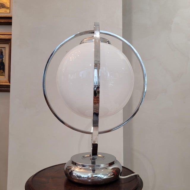 Space Age Table Lamp, Italy, 1970s For Sale - Image 4 of 9