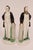 Pair of 17" tall Staffordshire figures of Dwight Moody and Iran Sankey, late 19th century. Moody was a preacher and Sankey...