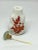 Chinese Early Chinese Porcelain Snuff Bottle Jade Stopper Hand Painted. For Sale - Image 3 of 5