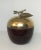 Red Lucite, Gilt Metal and Plastic Apple Ice Bucket, French, circa 1970 For Sale - Image 4 of 13