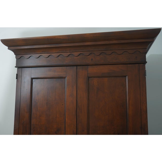 Rom Weber Burl Elm Walnut Armoire Cabinet For Sale In Philadelphia - Image 6 of 14