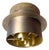 German Brass Architectural Ceiling Light Lamp, 1960s For Sale