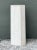Vintage Small White Marble Hexagonal Pedestal For Sale - Image 9 of 12