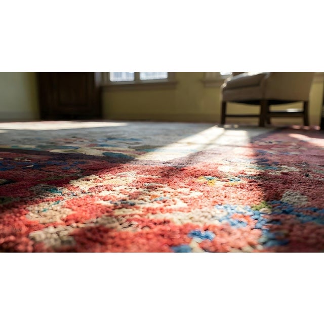 1920s Chinese Art Deco Carpet ( 8'9'' x 11'4'' - 267 x 345 ) For Sale - Image 12 of 14