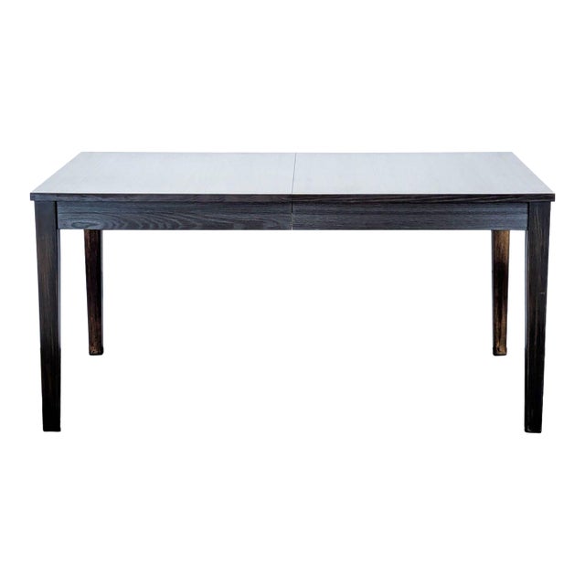 Crate & Barrel Wood Dining Table For Sale