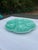 1940s French Gien Turquoise Majolica Oyster Plate For Sale - Image 11 of 14