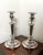 Pair of Antique Georgian Style Old Sheffield Silverplate Candlesticks For Sale - Image 4 of 12