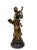Metal Auguste Moreau, Art Nouveau Allegorical Maiden, Late 19th Century, Spelter For Sale - Image 7 of 11