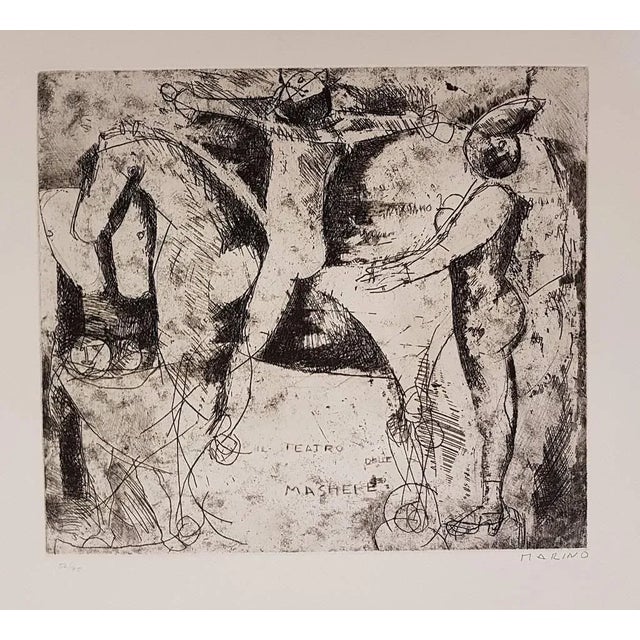 Hand signed. Edition of 75 prints. Bibliography: - G. Guastalla, G. Guastalla, Marino Marini. Catalogo ragionato...