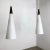 Hanging light set of 2. Producer: Fog and Morup, 1960s. Design: Jo Hammerborg, 1963. Model: Trompet Origin: Denmark Age:...
