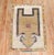 Mid-Century Modern Vintage Tribal Turkish Prayer Rug For Sale - Image 3 of 9