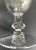 Glass 1940's Dolly Madison Rose Etched Crystal Glasses by Heisey - Set of 7 For Sale - Image 7 of 12
