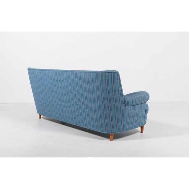 Wood Home Evening Sofa by Carl Malmsten & O.H. Sjögren For Sale - Image 7 of 12