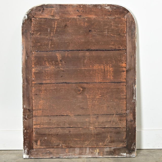 19th Century 19th Century French Silver Gilt Louis Philippe Petite Mirror For Sale - Image 5 of 9