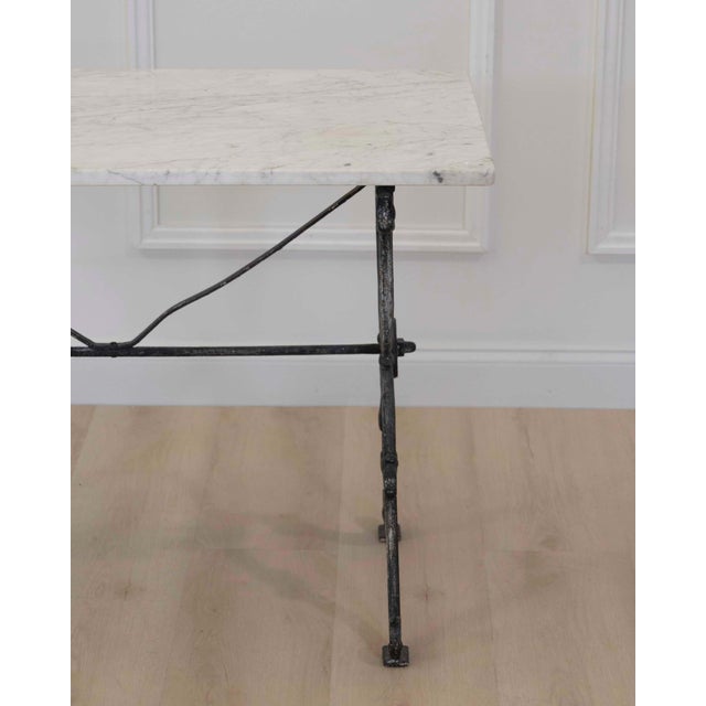 French 20th Century Conservatory Bistro Table For Sale - Image 4 of 7