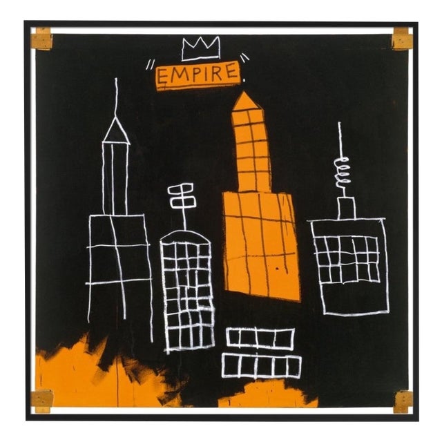 Jean-Michel Basquiat, Mecca, 1982, Print, Framed For Sale