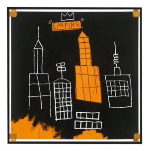 Jean-Michel Basquiat, Mecca, 1982, Print, Framed