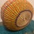 Contemporary African Artisanal Handwoven Wicker & Leather Storage Market Basket For Sale - Image 10 of 10