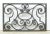 Metal Pair of Mid 20th Century Reclaimed Swirl Design Cast Bronze Window Guards For Sale - Image 7 of 11