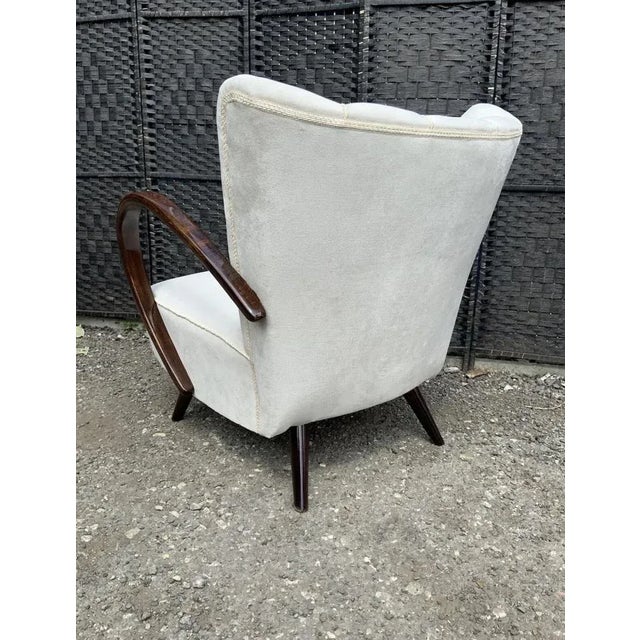 Art Deco Lounge Chair by Jindřich Halabala for Up Závody, 1930s For Sale - Image 4 of 13