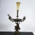 Metal Centerpiece with Blown Glass Potter For Sale - Image 3 of 9